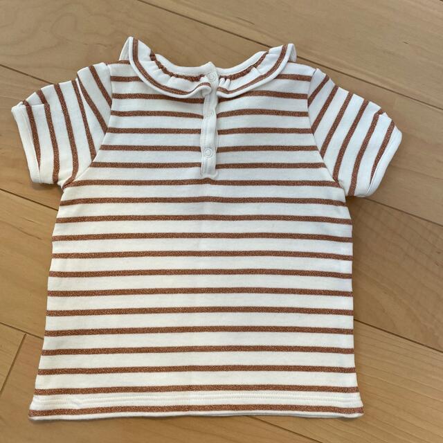 PETIT BATEAU(プチバトー)のプチバトー　半袖Ｔシャツ キッズ/ベビー/マタニティのベビー服(~85cm)(Ｔシャツ)の商品写真