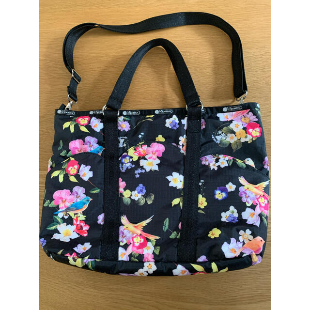 LeSportsac(レスポートサック)のほぼ未使用！レスポートサック　チェスティ　コラボ　トートバッグ　2way レディースのバッグ(トートバッグ)の商品写真