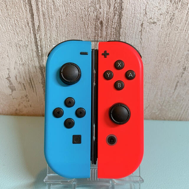 Nintendo Switch - 美品 人気カラー ブルー レッドSwitch 左右セット ...