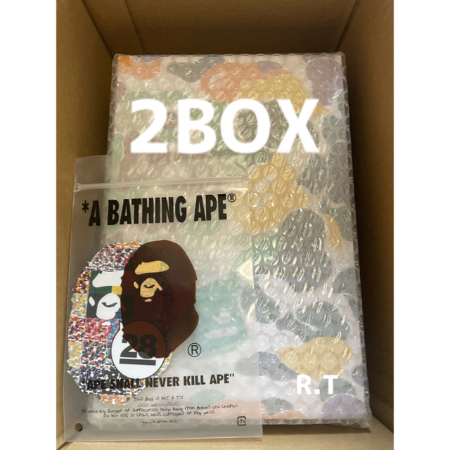 A BATHING APE - 2BOX■A BATHING APE(R) 28TH ANNIVERSARY
