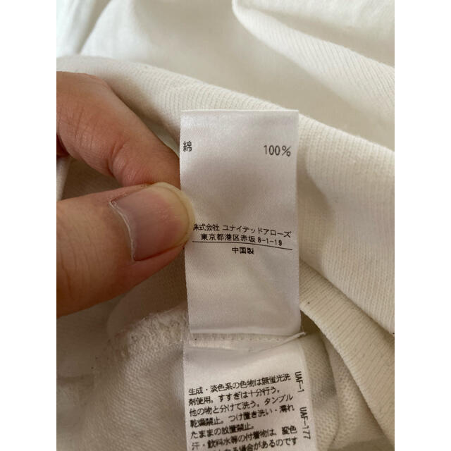 UNITED ARROWS(ユナイテッドアローズ)のユナイテッドアローズLTD トップス カットソー　メンズ　ホワイト　白 メンズのトップス(Tシャツ/カットソー(七分/長袖))の商品写真
