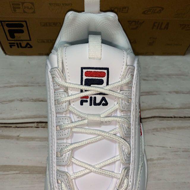 FILA(フィラ)の海外限定 フィラ ディスラプター 2 SCRIPT FILA 24.0 レディースの靴/シューズ(スニーカー)の商品写真