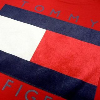 トミーヒルフィガー(TOMMY HILFIGER)のTOMMY HILFIGER ベルベット プリント Tシャツ(Tシャツ(半袖/袖なし))