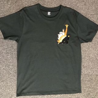 グラニフ(Design Tshirts Store graniph)の新品タグ付き　グラニフ　動物刺繍Tシャツ　L(Tシャツ(半袖/袖なし))