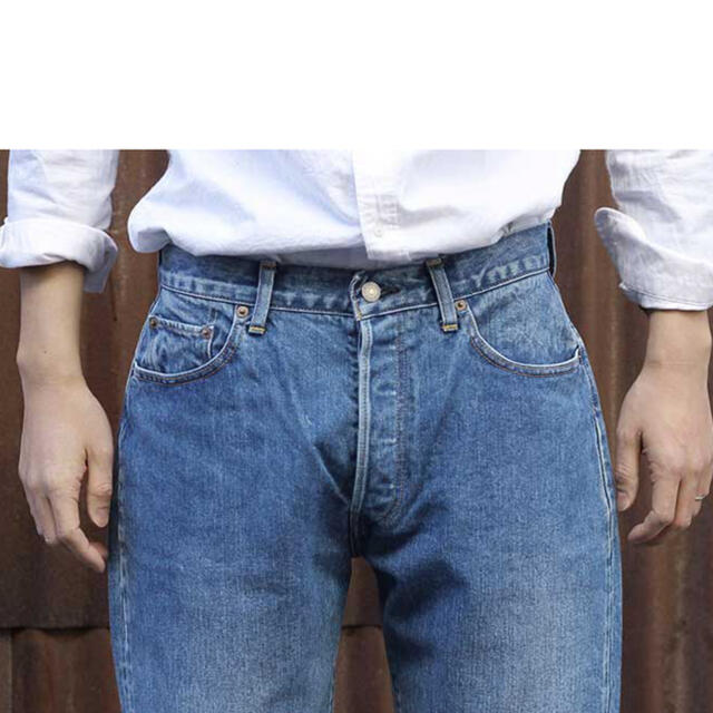 ciotaスビンコットンストレートデニム31インチ メンズのパンツ(デニム/ジーンズ)の商品写真