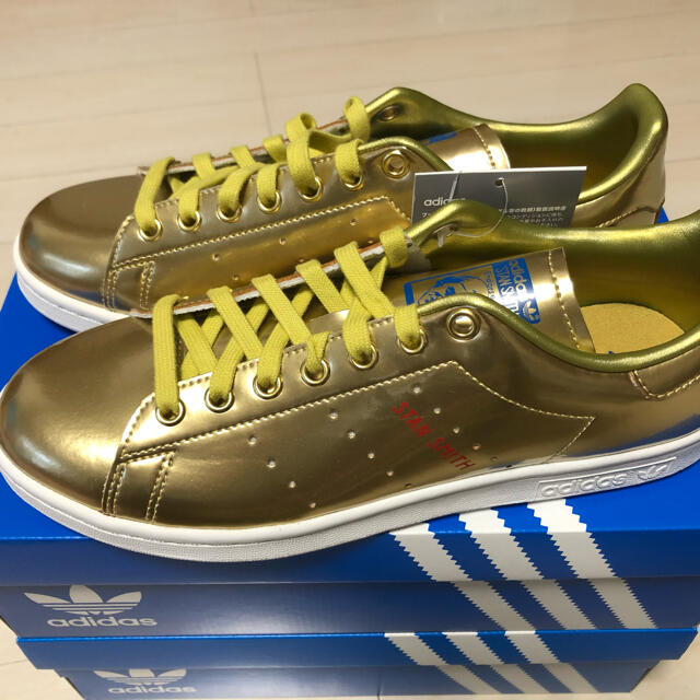 adidas(アディダス)のアディダス スタンスミス ゴールド メンズの靴/シューズ(スニーカー)の商品写真