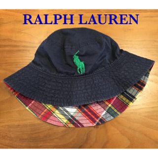 ポロラルフローレン(POLO RALPH LAUREN)の【ラルフローレン】リバーシブル　ベビーハット(帽子)