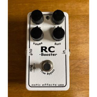 エフェクター(EFFECTOR)の最終値下げ　xotic RC booster グリーンブースター(エフェクター)