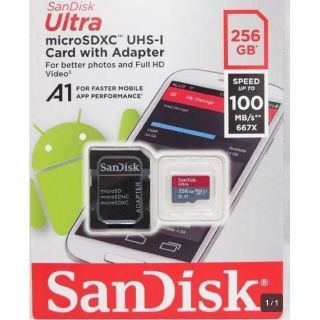 サンディスク(SanDisk)のSandisk Ultra Microsd SDXC UHS-I 256GB(PC周辺機器)