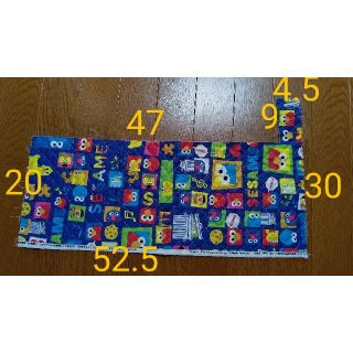 セサミストリート(SESAME STREET)のキルティング セサミストリート はぎれ ハンドメイド 布(生地/糸)