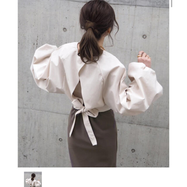 TODAYFUL(トゥデイフル)のLAULEN Back tie blouse レディースのトップス(シャツ/ブラウス(長袖/七分))の商品写真