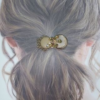 キラキラ　ポニーフック(ヘアアクセサリー)