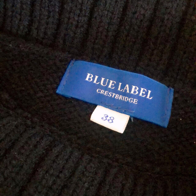 BURBERRY BLUE LABEL(バーバリーブルーレーベル)のブルーレーベル  クレストブリッジ　ニット レディースのトップス(ニット/セーター)の商品写真