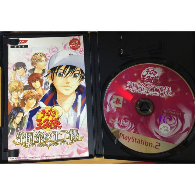 PlayStation2(プレイステーション2)のテニスの王子様 学園祭の王子様（コナミ・ザ・ベスト） PS2 エンタメ/ホビーのゲームソフト/ゲーム機本体(家庭用ゲームソフト)の商品写真