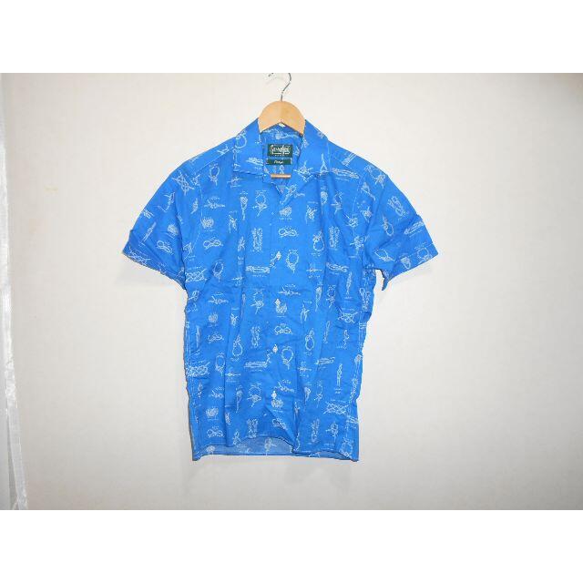 51042● GITMANBROS vintage 半袖 オープンカラー シャツ