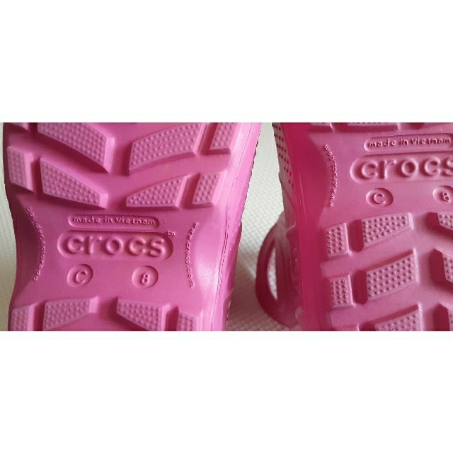 crocs(クロックス)のcrocs 雨靴 キッズ/ベビー/マタニティのベビー靴/シューズ(~14cm)(長靴/レインシューズ)の商品写真