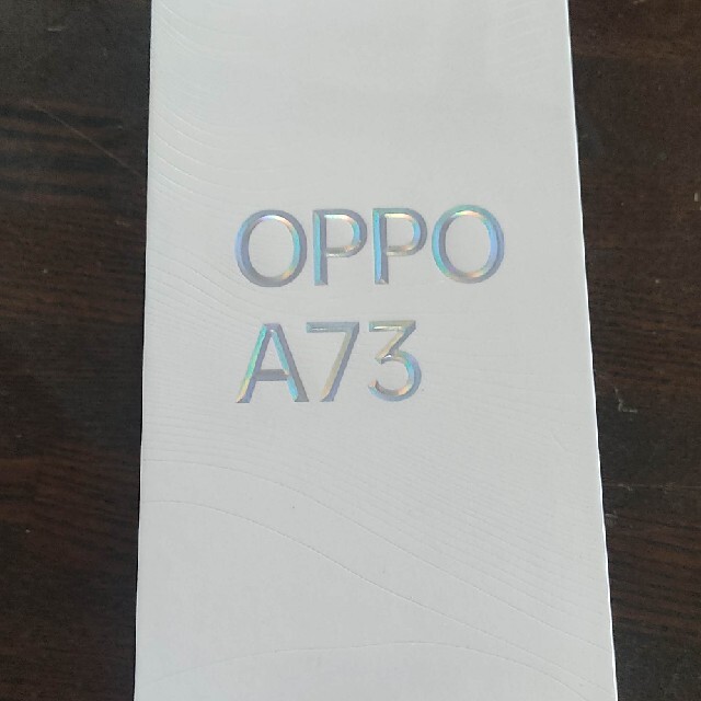 スマートフォン/携帯電話新品未開封　OPPO A73 オレンジ