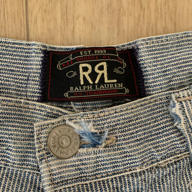 RRL(ダブルアールエル)の☆人気即日発送☆RRL(ダブルアールエル)ヒッコリーワークパンツ メンズのパンツ(ワークパンツ/カーゴパンツ)の商品写真