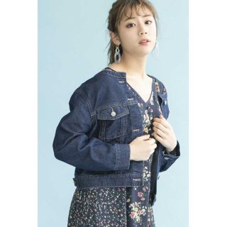 ジルバイジルスチュアート(JILL by JILLSTUART)のジルバイレースアップGジャン(Gジャン/デニムジャケット)