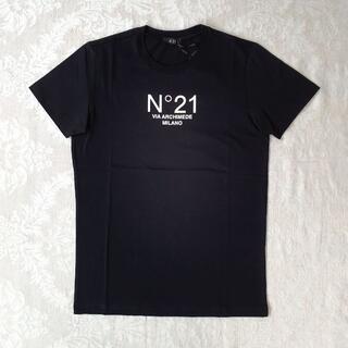ヌメロヴェントゥーノ(N°21)の【新品・未使用】 N°21 KIDS ロゴ Tシャツ ブラック　16Y(Tシャツ/カットソー)
