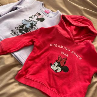 ザラキッズ(ZARA KIDS)のザラベビー　パーカー　2枚セット🍎(Tシャツ/カットソー)