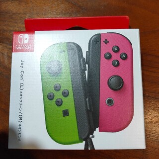 ニンテンドースイッチ(Nintendo Switch)のがちょぴん様専用  Switch JOY-CONネオングリーン・ピンク(家庭用ゲーム機本体)