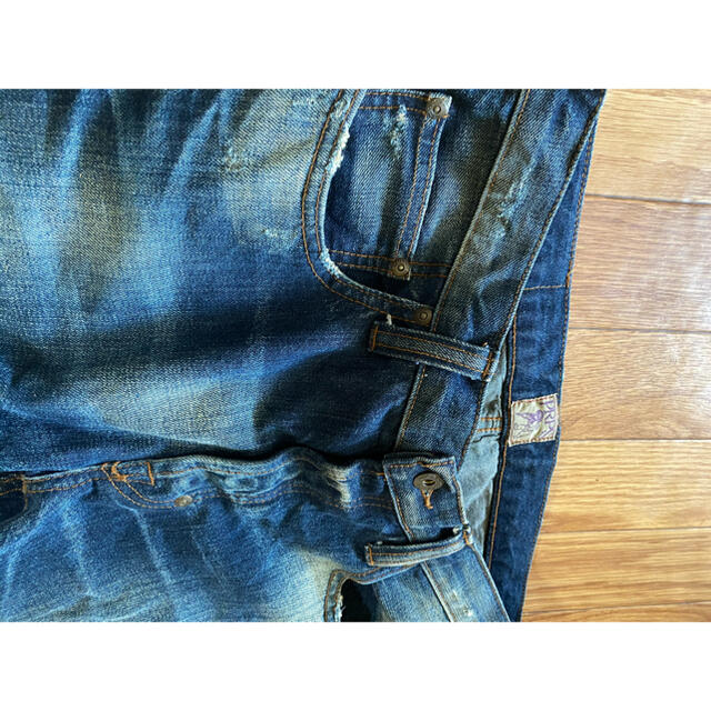 Prps(ピーアールピーエス)のprps damage denim メンズのパンツ(デニム/ジーンズ)の商品写真