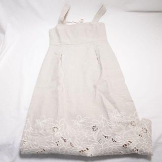 ジルスチュアート(JILLSTUART)の■JILLSTUART　ワンピース　ベージュ　レディース　S(ロングワンピース/マキシワンピース)