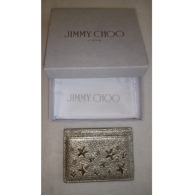 【特別価格！】極美品　JIMMYCHOO　カードケース　名刺入れ　ブラック