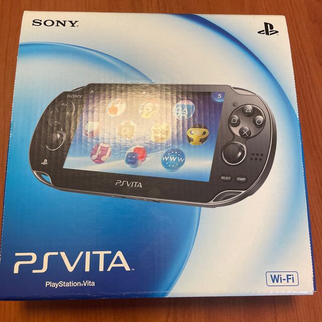 PlayStation Vita(プレイステーションヴィータ)のSONY PlayStationVITA 本体  PCH-1000 ZA01 エンタメ/ホビーのゲームソフト/ゲーム機本体(携帯用ゲーム機本体)の商品写真