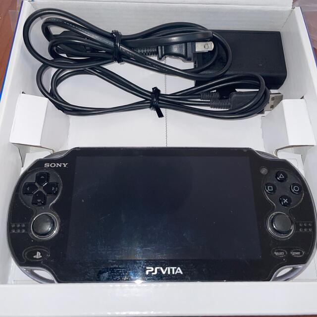 PlayStation Vita(プレイステーションヴィータ)のSONY PlayStationVITA 本体  PCH-1000 ZA01 エンタメ/ホビーのゲームソフト/ゲーム機本体(携帯用ゲーム機本体)の商品写真