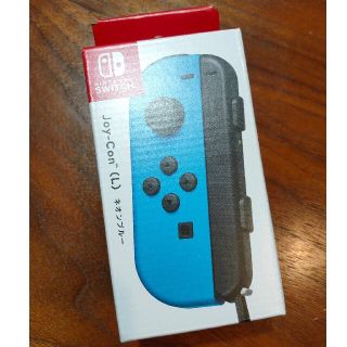 ニンテンドースイッチ(Nintendo Switch)の新品！ 通常と反対側L ネオンブルー(家庭用ゲーム機本体)