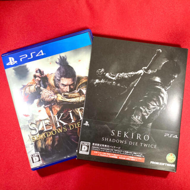 PlayStation4(プレイステーション4)のSEKIRO： SHADOWS DIE TWICE PS4 中古 動作確認済み エンタメ/ホビーのゲームソフト/ゲーム機本体(家庭用ゲームソフト)の商品写真