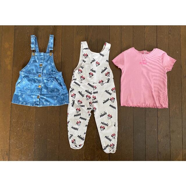 ZARA(ザラ)のZaraベビー3点　92/98cm キッズ/ベビー/マタニティのキッズ服女の子用(90cm~)(Tシャツ/カットソー)の商品写真