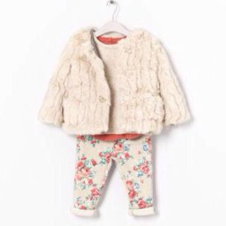 ザラキッズ(ZARA KIDS)のZARA kids★ファージャケット(コート)