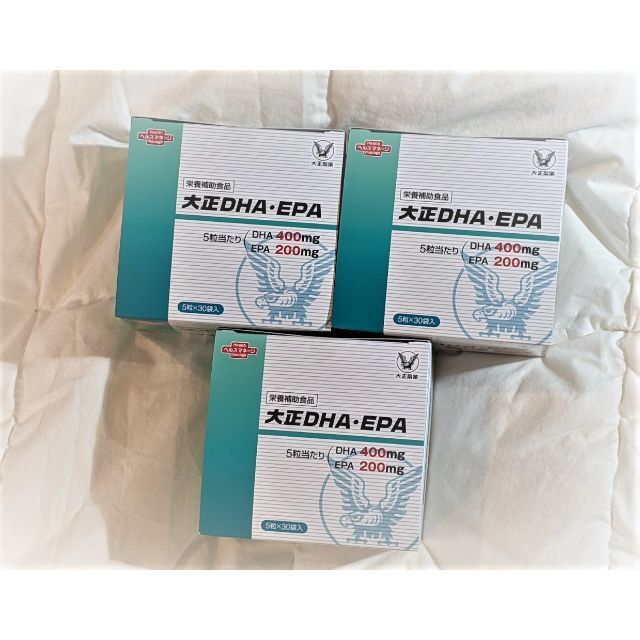 大正DHA・EPA　５粒X３０袋入り３箱