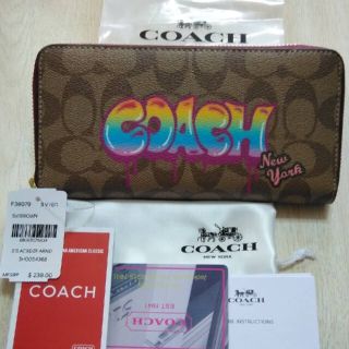 コーチ(COACH)の新品未使用★COACHロゴ長財布★(財布)