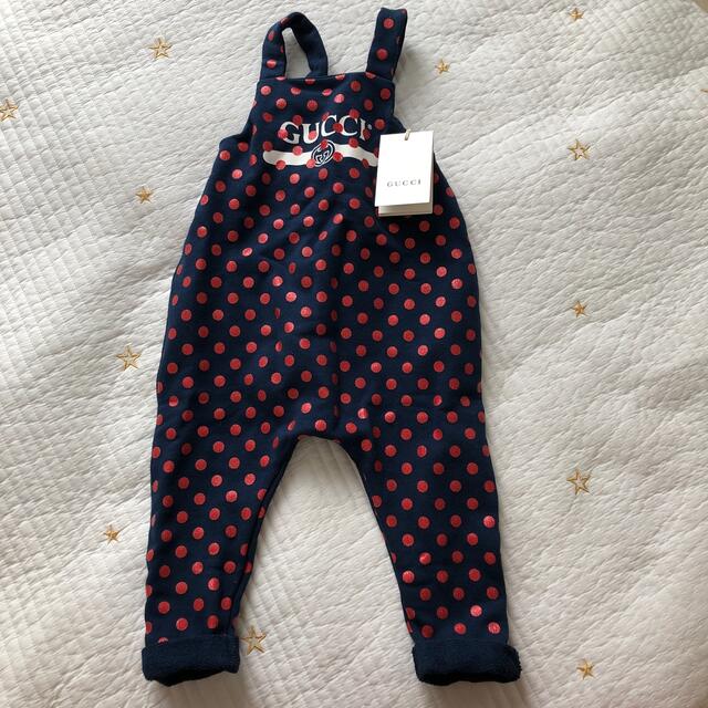 Gucci(グッチ)のGUCCI BABY ♡ オーバーオール キッズ/ベビー/マタニティのベビー服(~85cm)(ロンパース)の商品写真