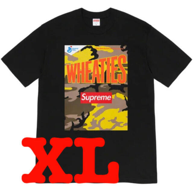 BlackSIZESupreme/Wheaties Tee Black XLarge