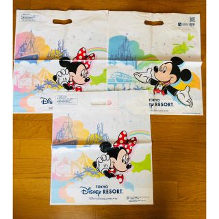 ディズニー(Disney)のディズニー　お土産袋(未使用品)(ショップ袋)