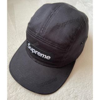 シュプリーム(Supreme)のsupreme jacquard logos twill camp cap(キャップ)