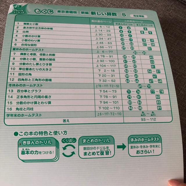 教科書ドリルの王様算数5年 東京書籍版新編新しい算数完全準拠の通販 By Inko ラクマ 教科書ドリルの王様算数5年 東京書籍版新編新しい算数完全準拠の通販 By Inko ラクマ