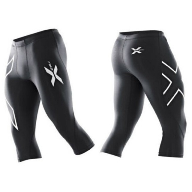 2XU(ツータイムズユー)の2XU メンズ 3/4 コンプレッション S スポーツ/アウトドアのトレーニング/エクササイズ(トレーニング用品)の商品写真