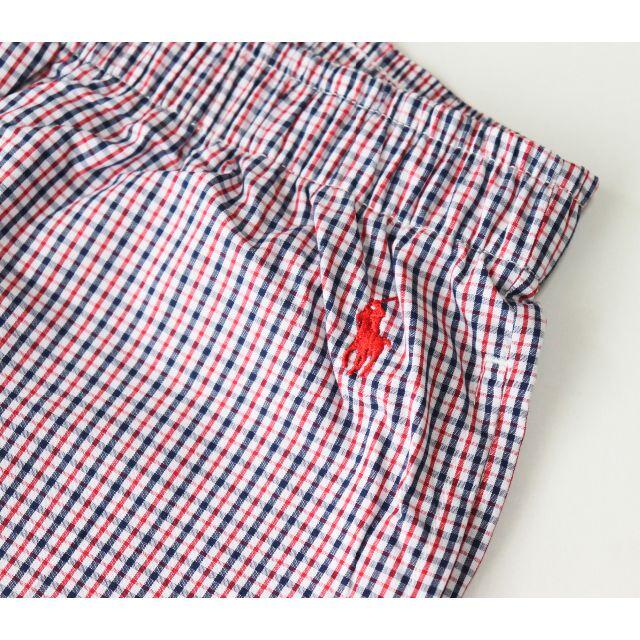 POLO RALPH LAUREN(ポロラルフローレン)の新品【ポロラルフローレン】3点 部屋着 Tシャツ＋ショートパンツ＋巾着袋 L メンズのメンズ その他(その他)の商品写真