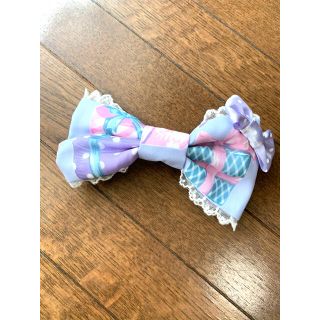 アンジェリックプリティー(Angelic Pretty)のangelic pretty wrapping Heart バレッタ　アクセ(バレッタ/ヘアクリップ)