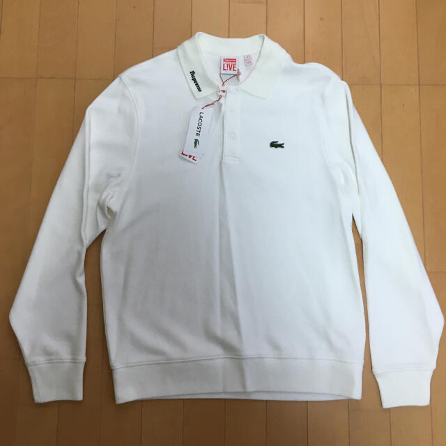 Supreme/LACOSTE L/S Jersey Polo 3 - Tシャツ/カットソー(七分/長袖)