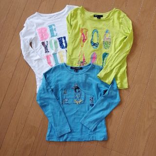 ギャップキッズ(GAP Kids)の長袖Tシャツ(ロンT)　3枚セット(Tシャツ/カットソー)