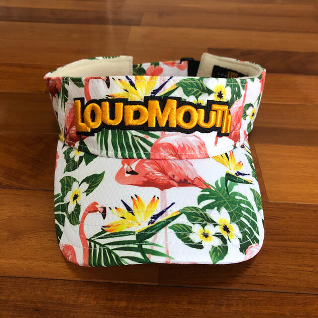 Loudmouth(ラウドマウス)の超美品ラウドマウス サンバイザー スポーツ/アウトドアのゴルフ(その他)の商品写真