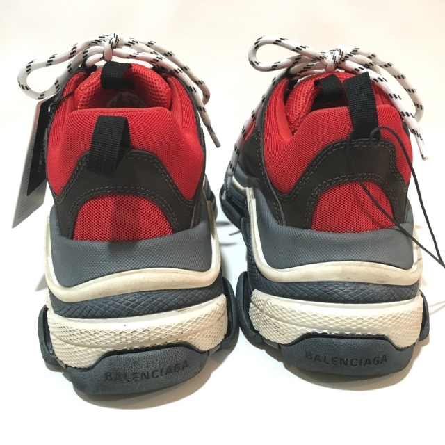 Balenciaga(バレンシアガ)のバレンシアガ BALENCIAGA Triple S shoes 516440 トリプルS トレーナー スニーカー キャンバス ルージュ ルージュ/ノアール 未使用 メンズの靴/シューズ(スニーカー)の商品写真