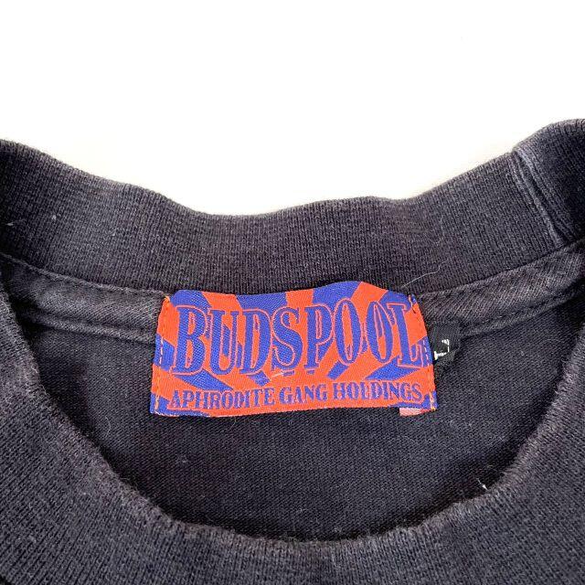 新品 舐達麻 TCS BUDSPOOL PRINT ロンT 黒 XLサイズ Tシャツ